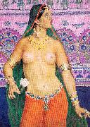 Melchers, Gari Julius Hindu Dancer Spain oil painting reproduction